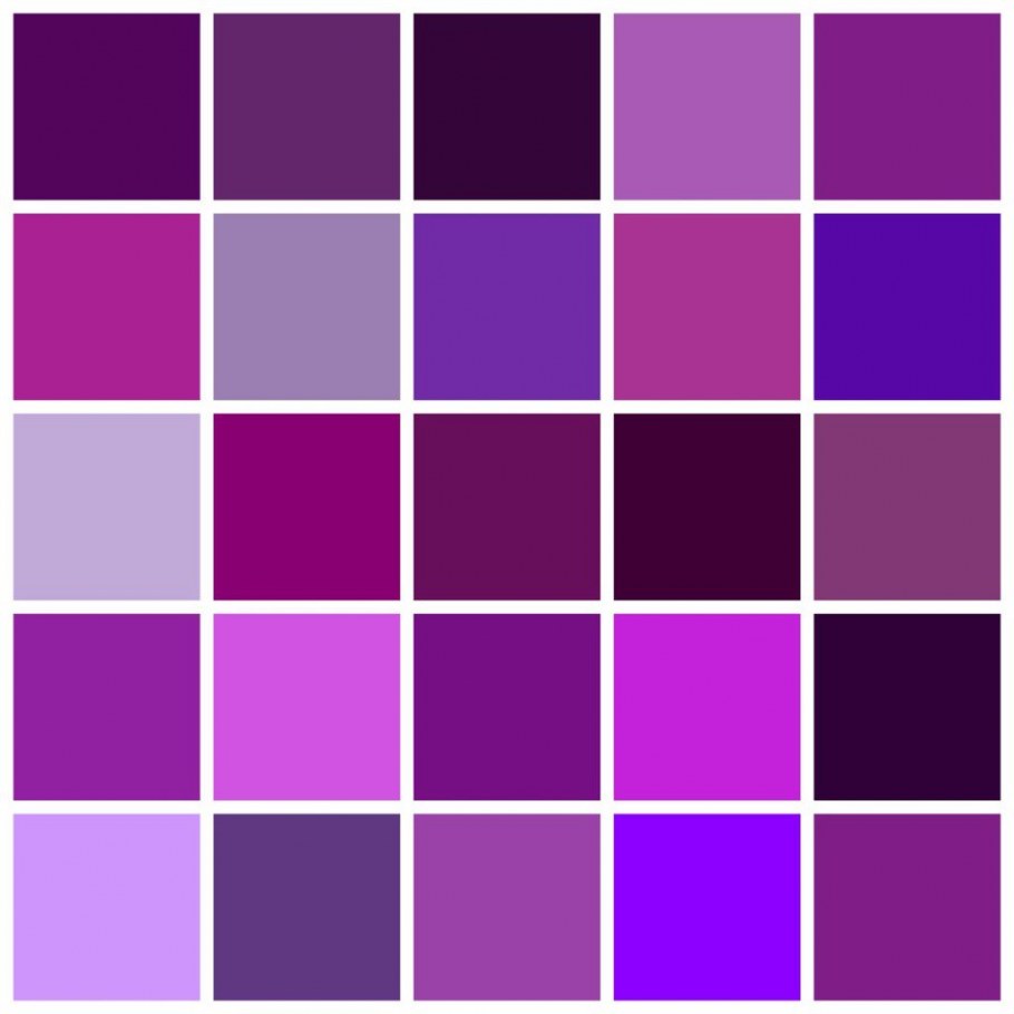 Вересковый цвет палитра