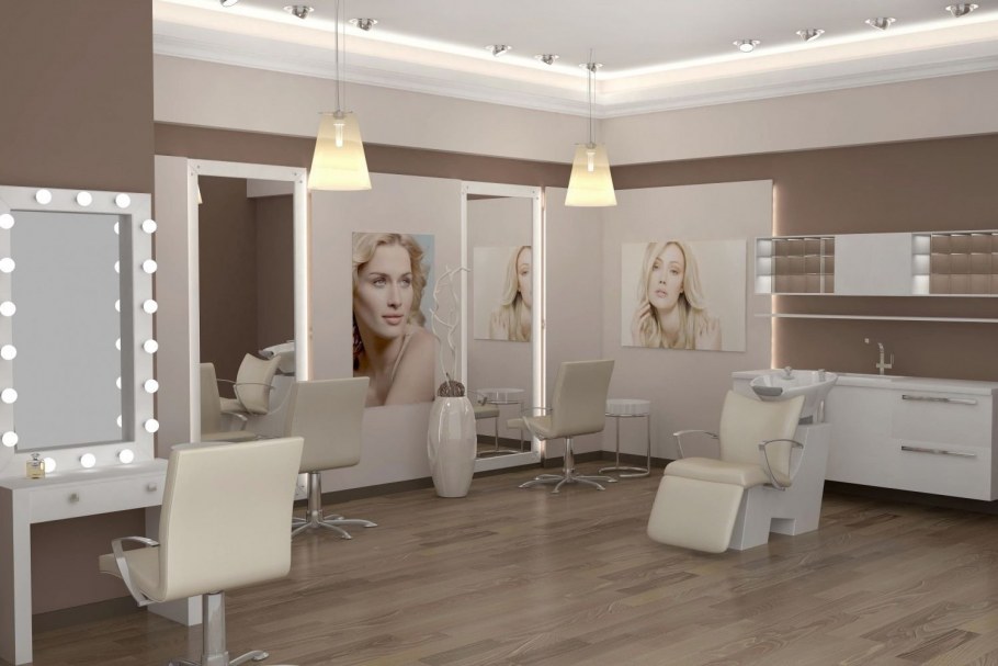 Интерьер салона красоты студия