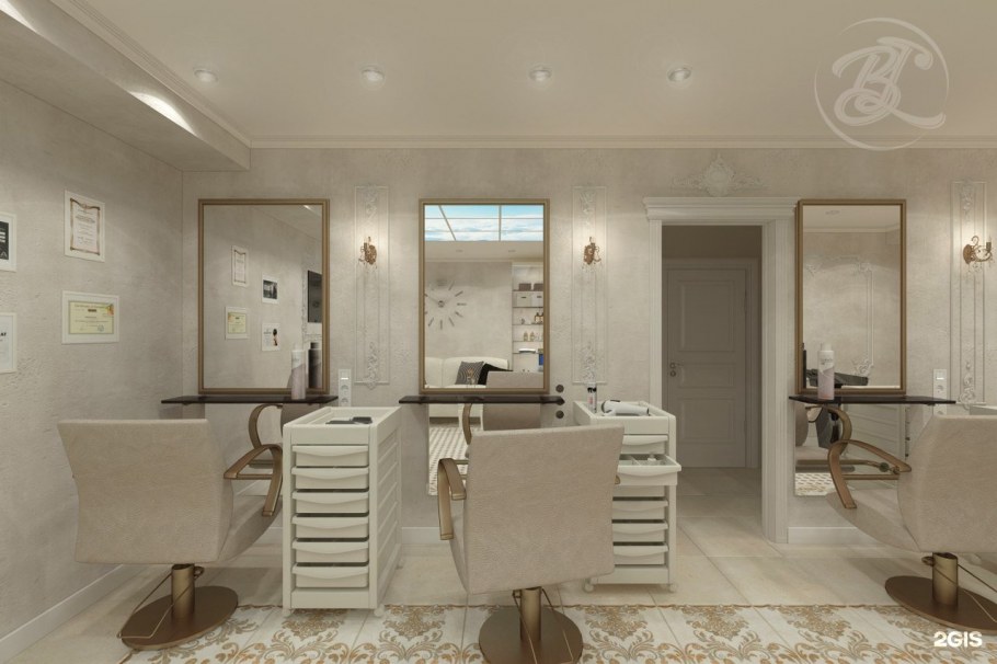 Интерьер парикмахерской