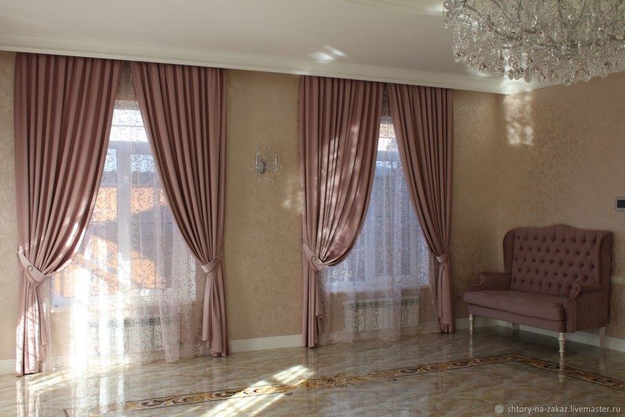 Бежевый текстиль в интерьере