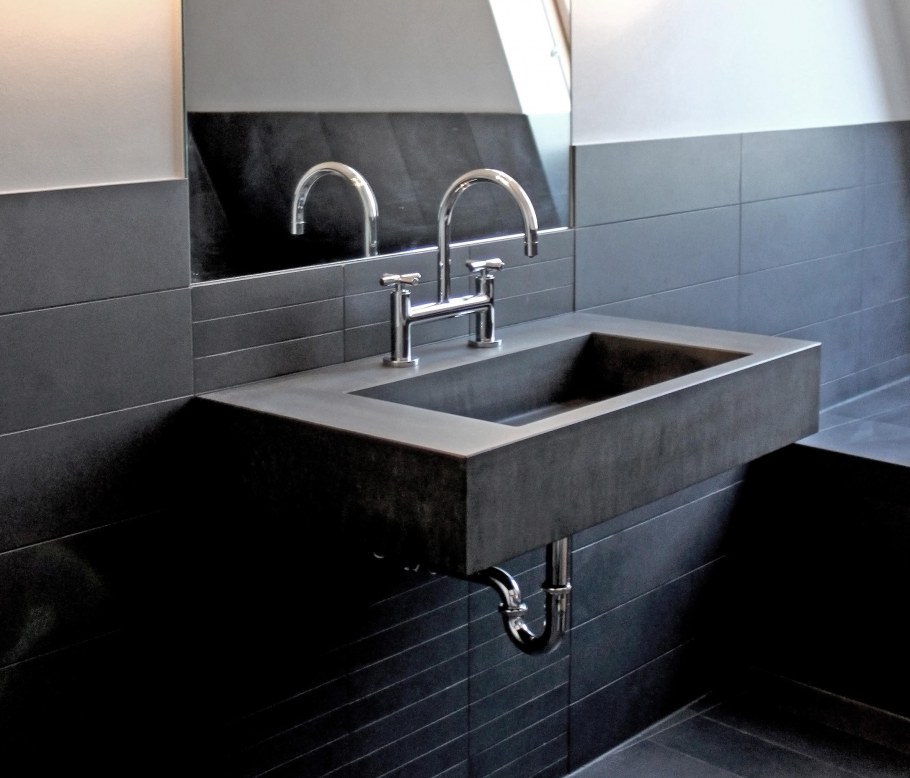 Бетонная раковина "Айсберг"