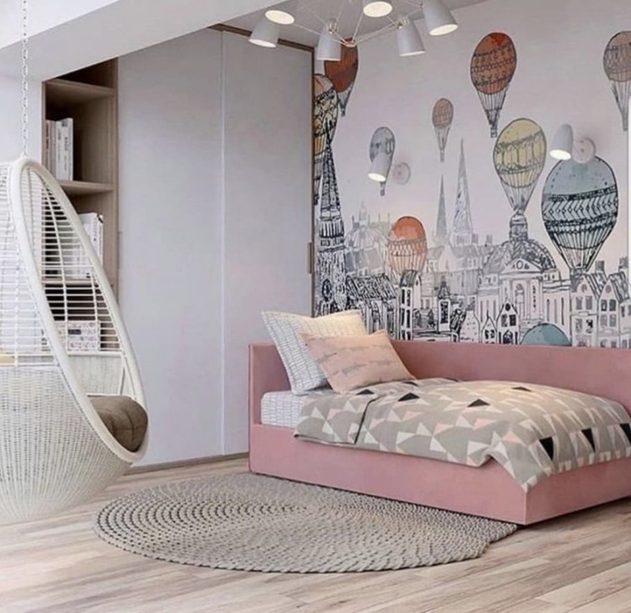 Комната для девочки в скандинавском стиле