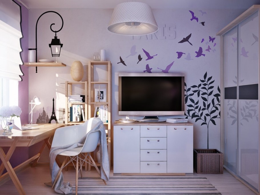 Фреска в детскую комнату девочке