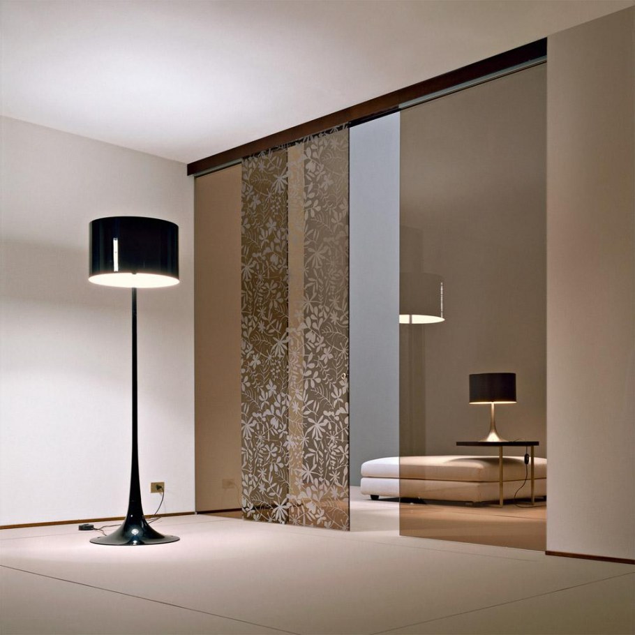 Встроенные шкафы в зале