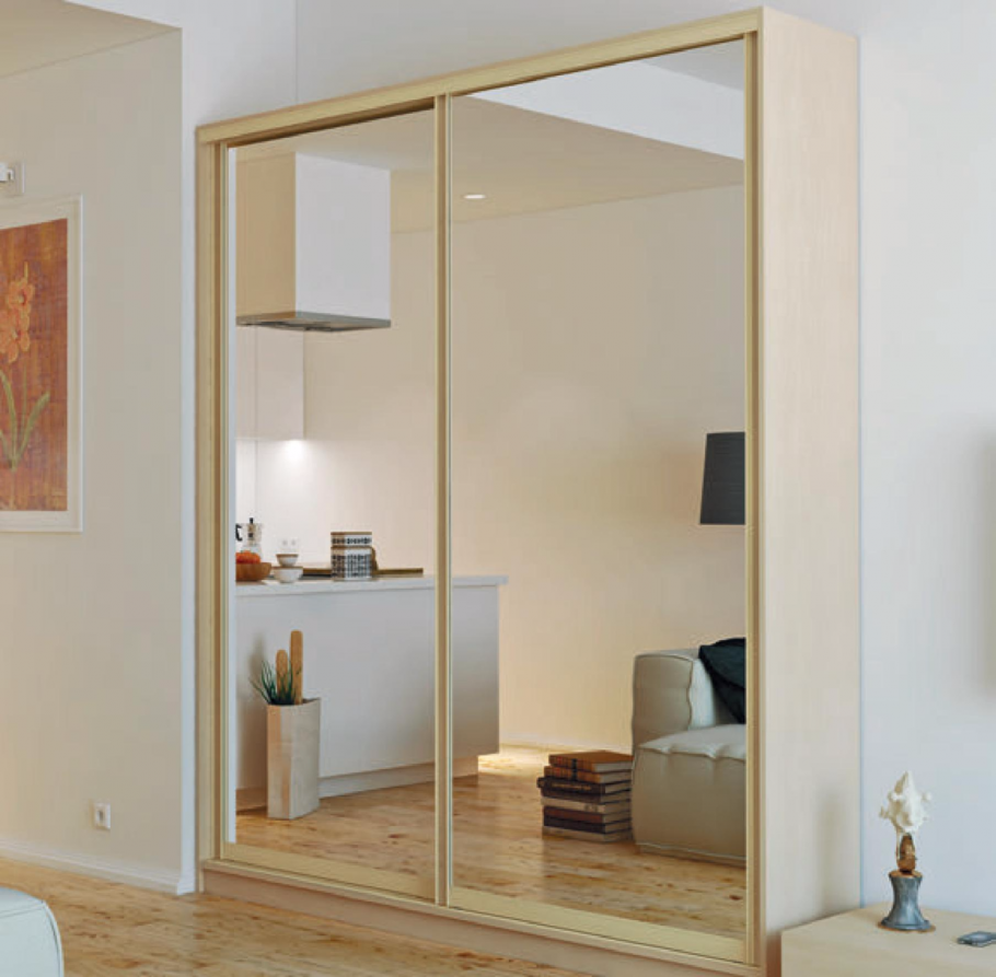 Купе зеркало бронза пескоструй