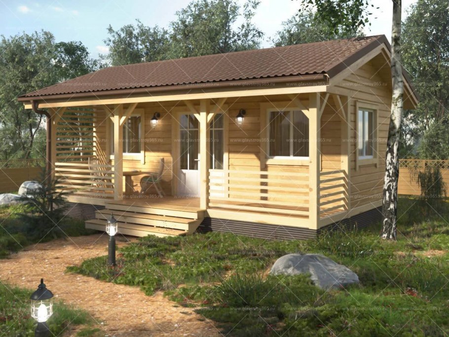 Баня с беседкой и барбекю под 1 крышей проекты