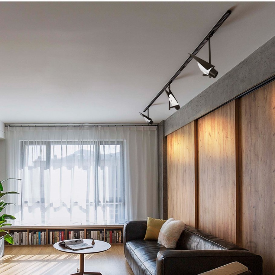 Трековые светильники в интерьере