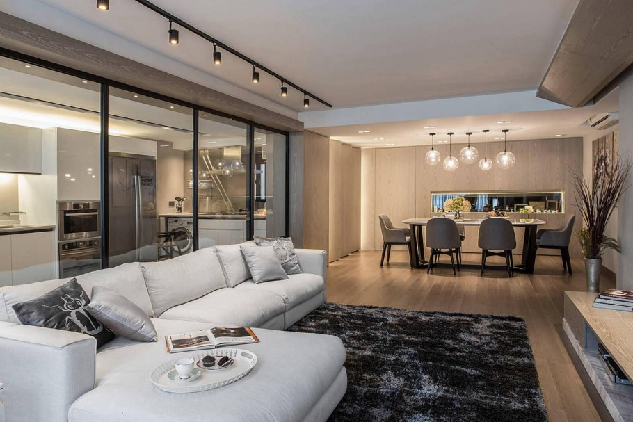 Трековые светильники в интерьере