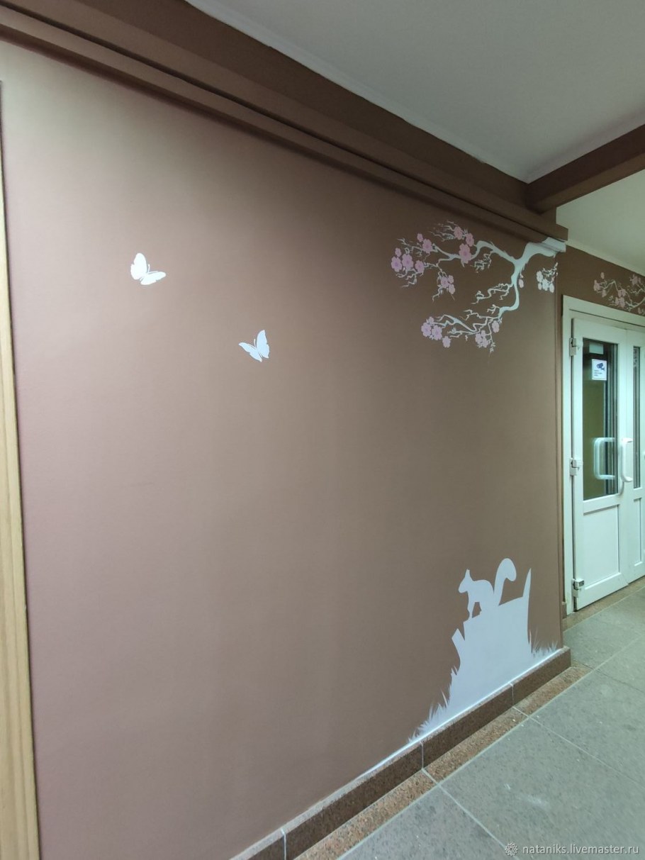 Декор подъезда