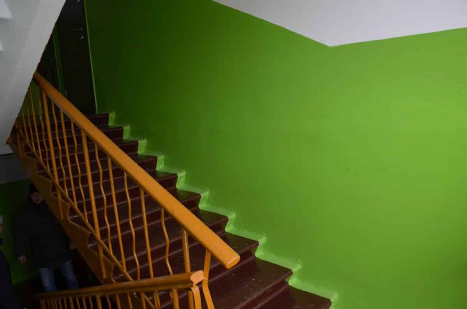 Расцветка подъездов