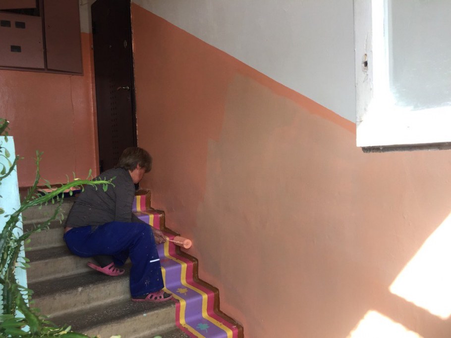 Красивый подъезд