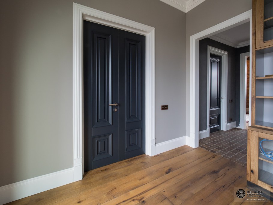 Ставни белые в скандинавском стиле