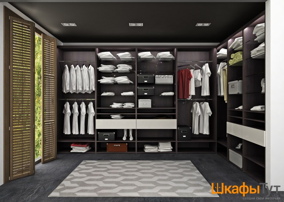 Гардеробные комнаты