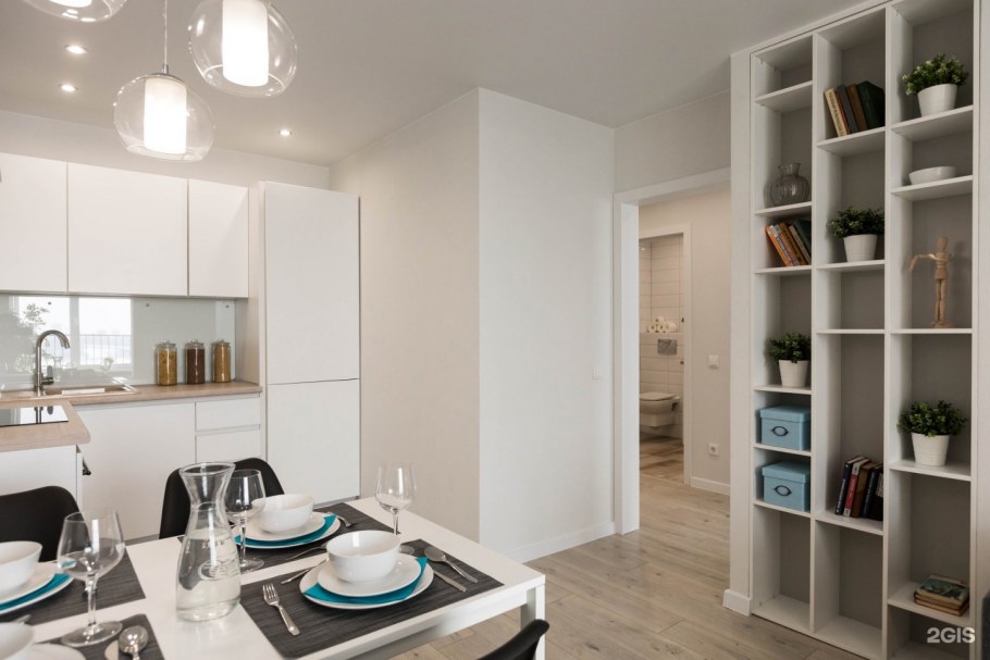 Интерьер двухкомнатной квартиры распашонки