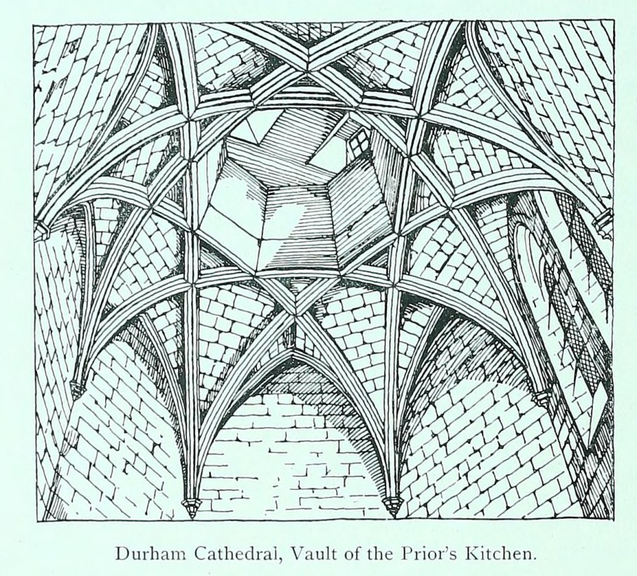 Шестигранный нервюрный свод