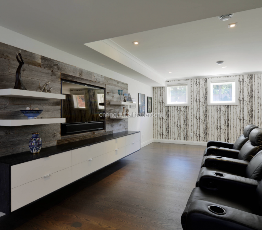 Штукатурка и дерево в интерьере