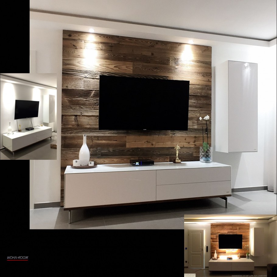 Панель для телевизора на стену с подсветкой