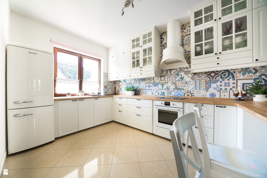 Фартук для кухни в скандинавском стиле