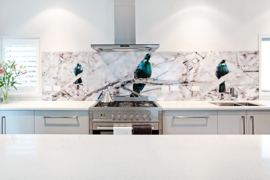 Фартук для кухни в скандинавском стиле