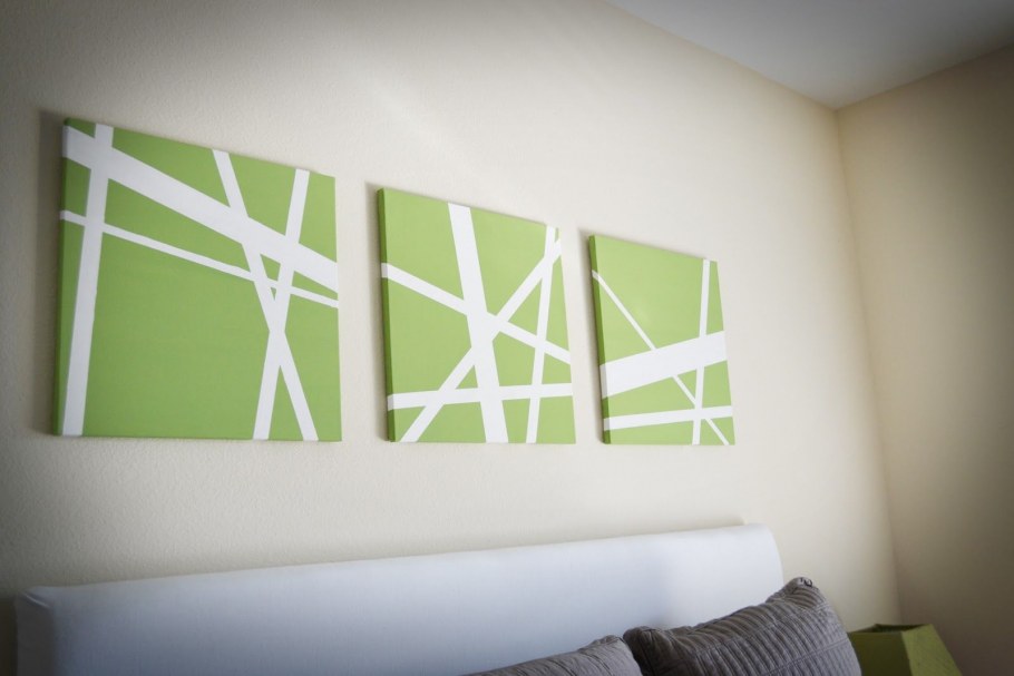 Полоски на стену декор