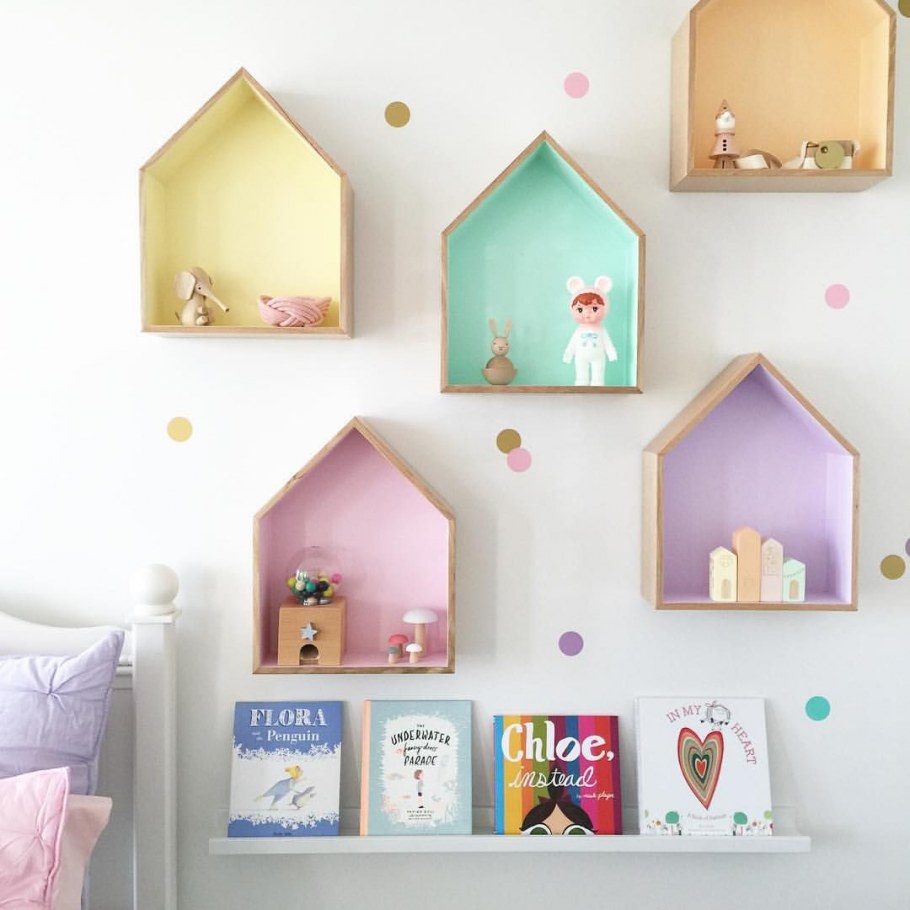 Полки домики