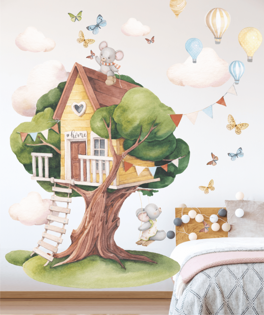 Детские домики сказочные на стену