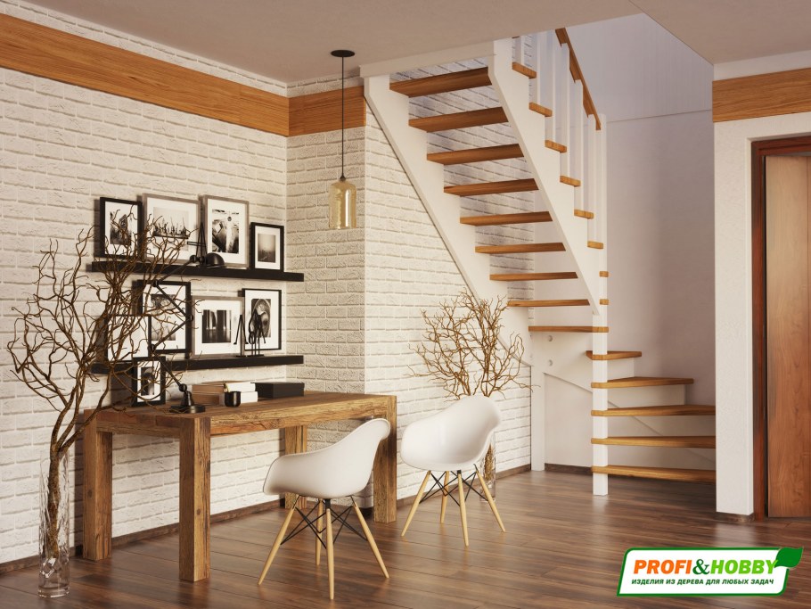 Лестница на второй этаж