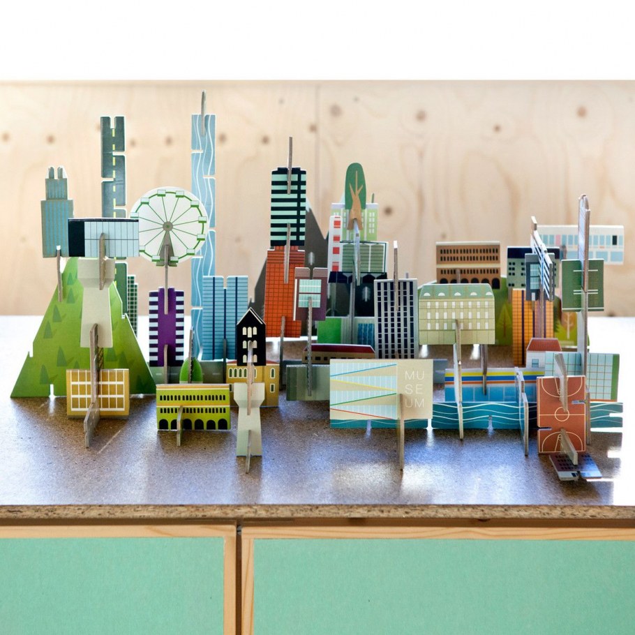 Домик из бумаги