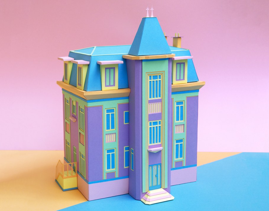 Город из картона