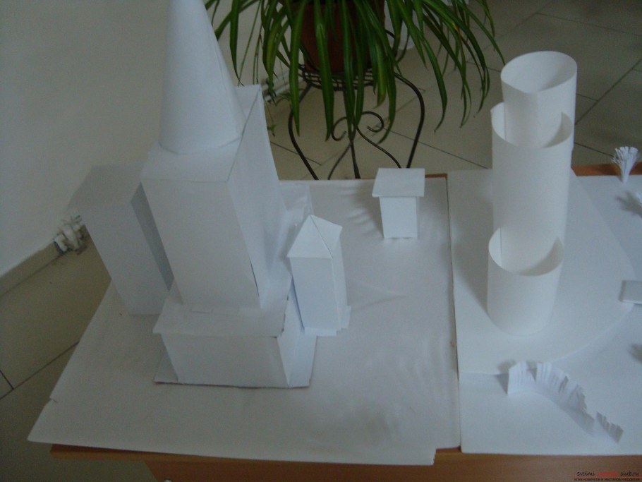 Макет электростанции для детей