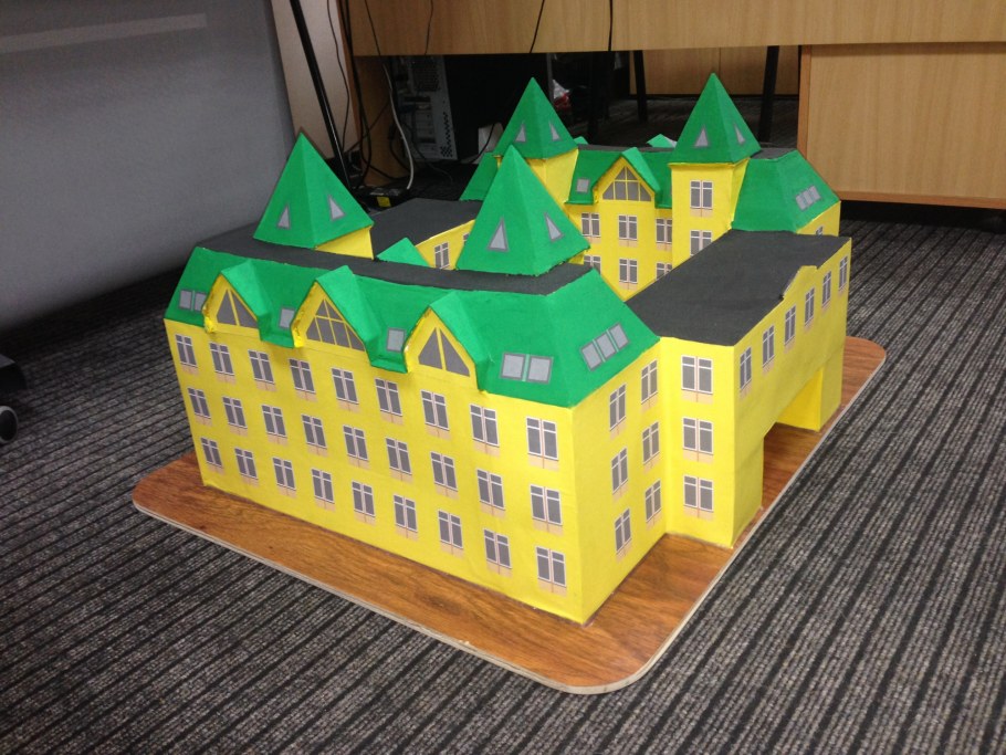 Макет школы