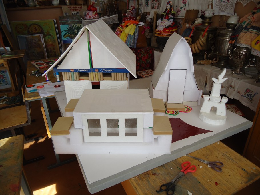 Поделка школа будущего