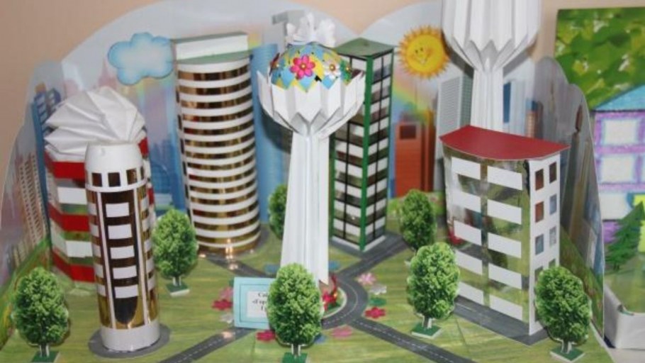 Макетирование зданий из бумаги