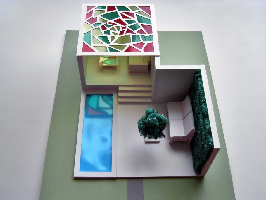 Бумажный макет города