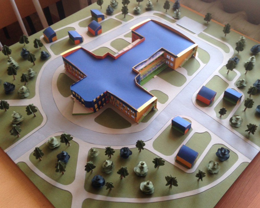 Город из картона