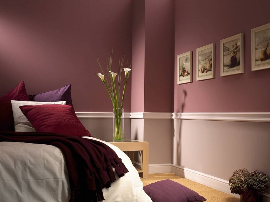 Покрашенные стены в квартире