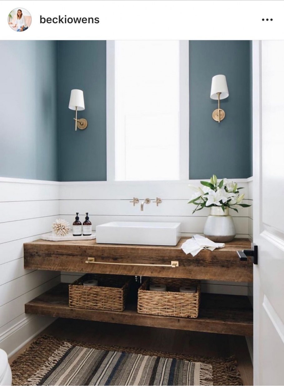 Ванная в сталинке в скандинавском стиле