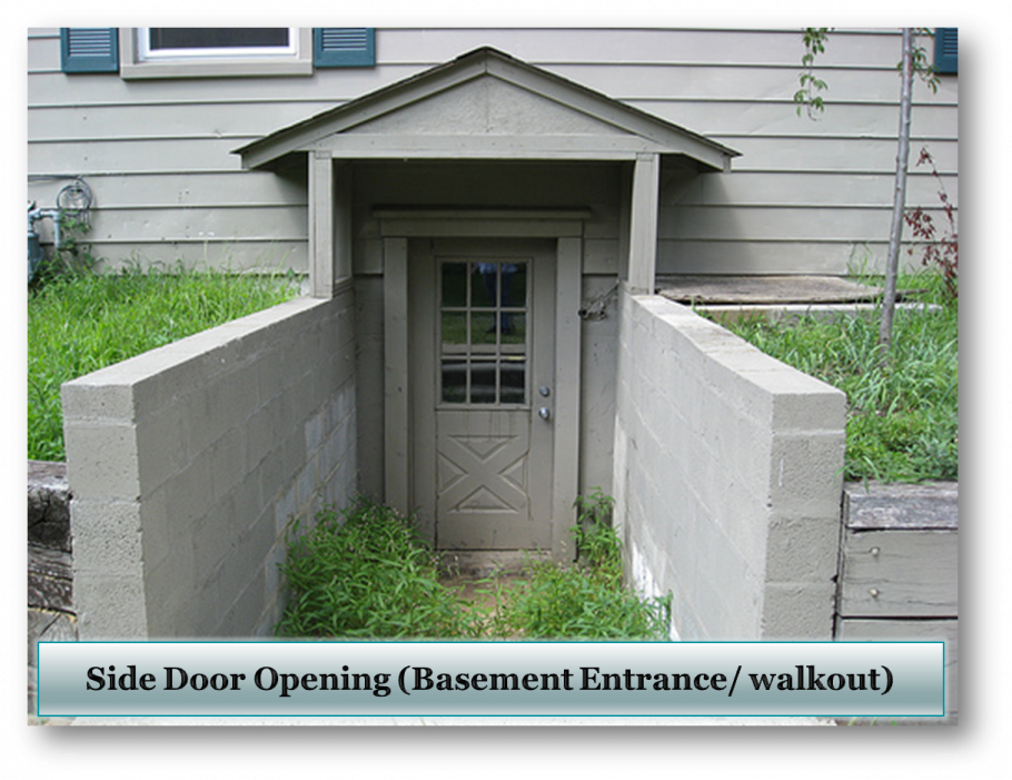 Козырек для цоколя