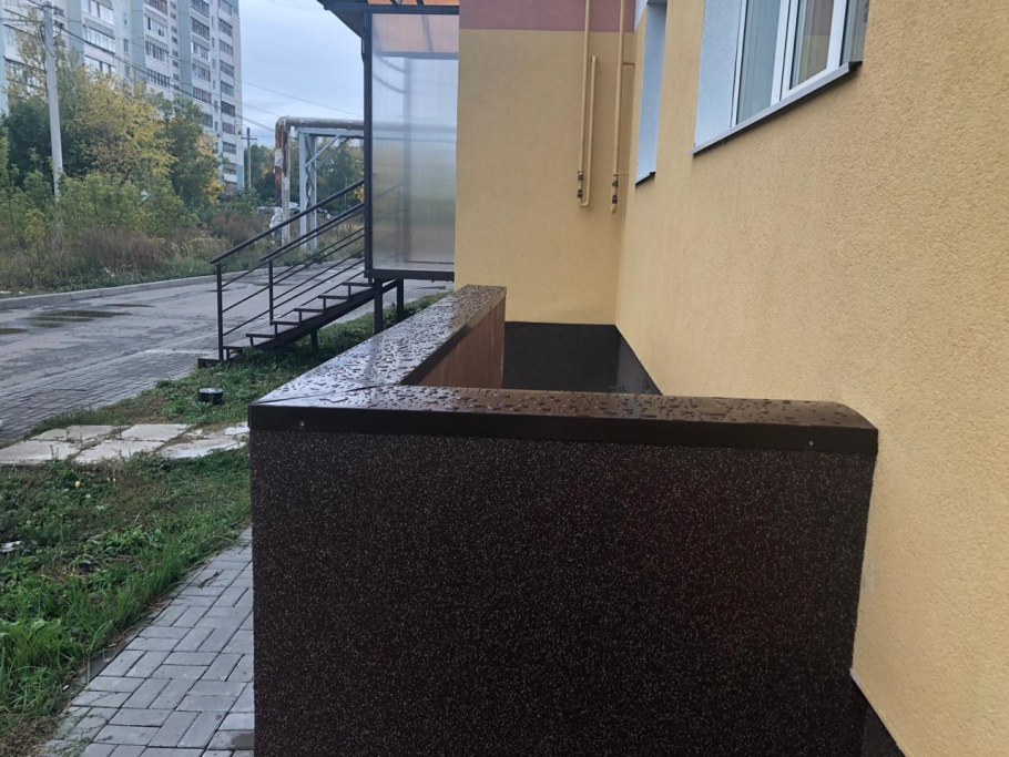 Навес для входа в подвал