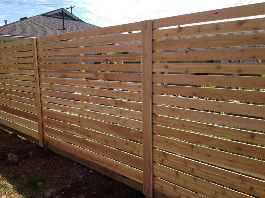 Забор американка деревянный
