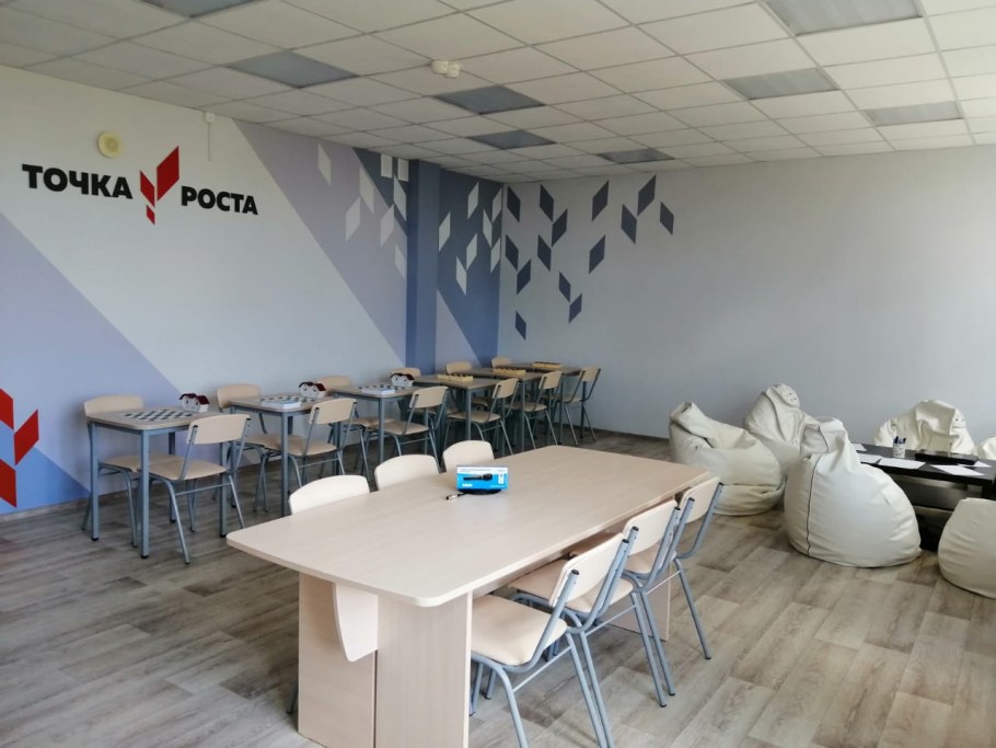 Кабинет точка роста в школе