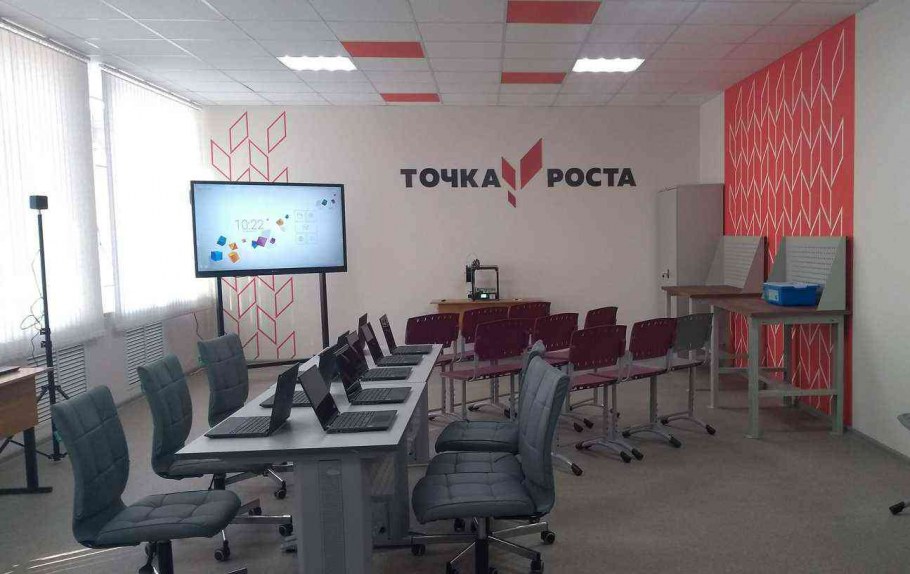 Кабинет точка роста в школе