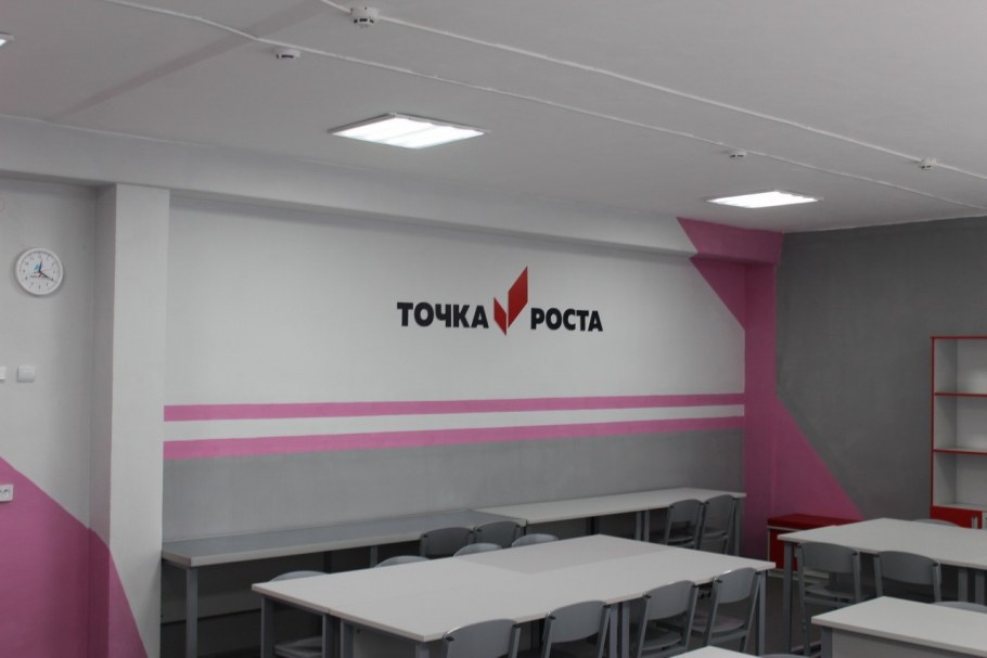 Кабинет точка роста в школе