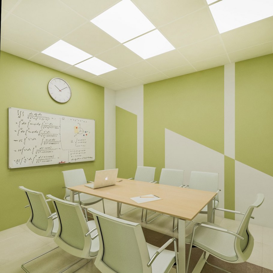 Цвет стен в школьном кабинете