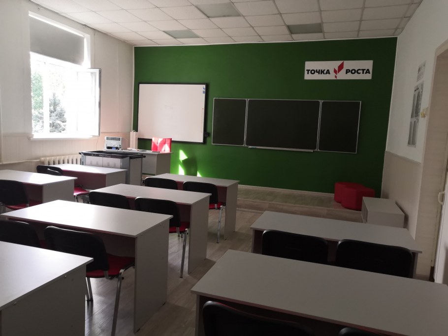 Кабинет физики точка роста 2021