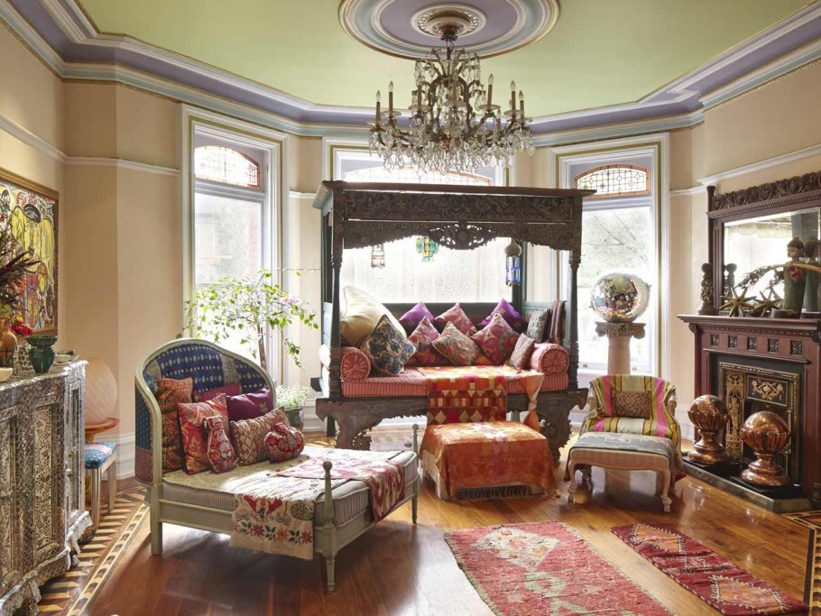 Спальня в викторианском стиле Готика