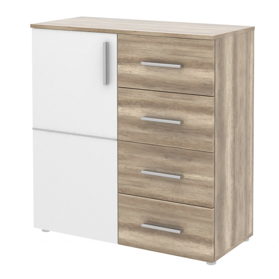 Комод Миранда Atelier белый глянец