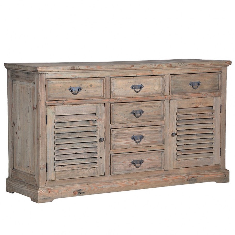 Комод с реечными дверцами