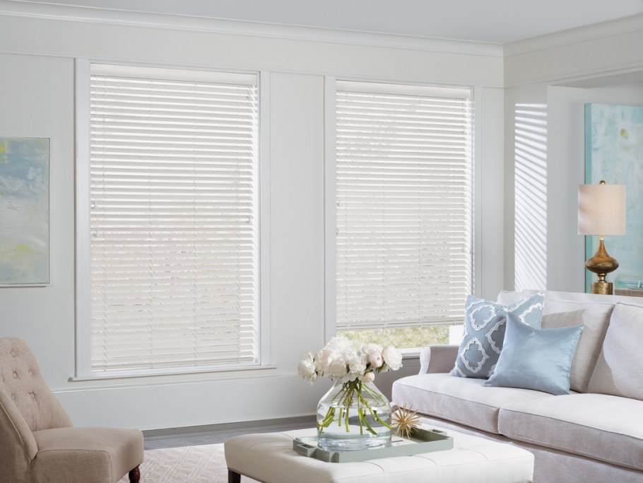 Горизонтальные жалюзи - белые