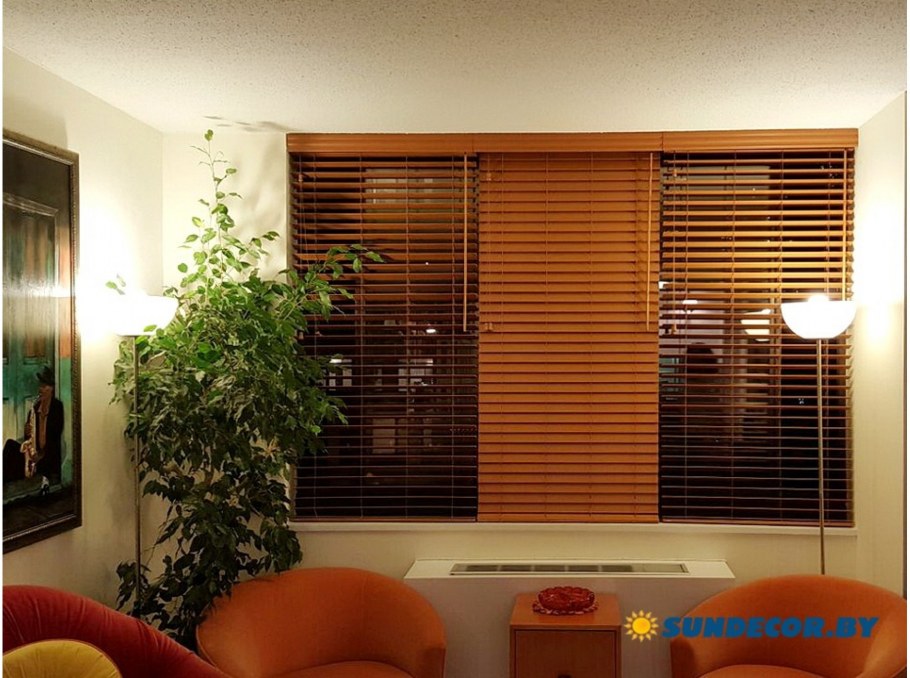 Жалюзи в гостиную в квартире